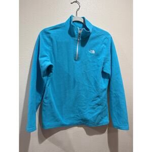 Girls North Face Glacier Quarter Zip Pullover Sweatshirt size Xl